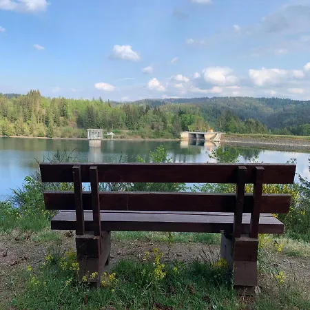 Auszeit Ferienhaus Lichtenberg Mit Sauna Am Frankenwaldsee, Kamin, Klima, Garten Lichtenberg (Bavaria)