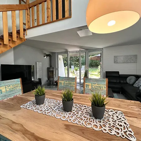Auszeit Ferienhaus Lichtenberg Mit Sauna Am Frankenwaldsee, Kamin, Klima, Garten Lichtenberg (Bavaria)