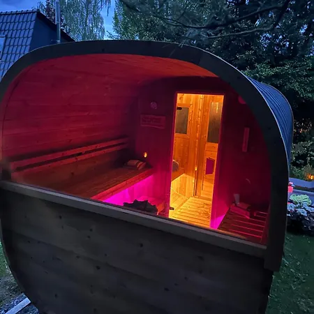 Auszeit Ferienhaus Lichtenberg Mit Sauna Am Frankenwaldsee, Kamin, Klima, Garten Lichtenberg (Bavaria)