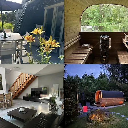 Auszeit Ferienhaus Lichtenberg Mit Sauna Am Frankenwaldsee, Kamin, Klima, Garten 아파트