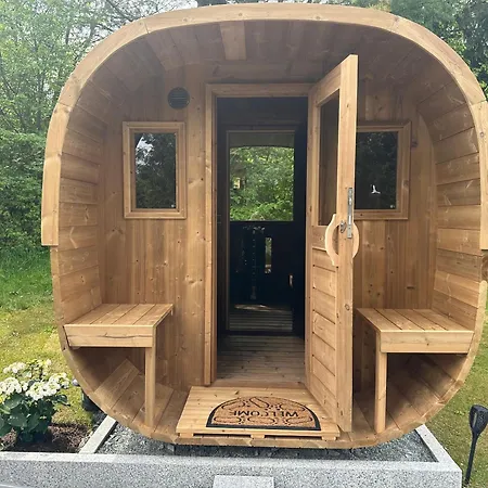 아파트 Auszeit Ferienhaus Lichtenberg Mit Sauna Am Frankenwaldsee, Kamin, Klima, Garten