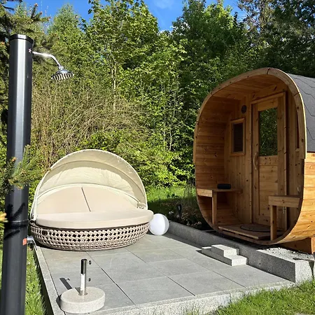 Auszeit Ferienhaus Lichtenberg Mit Sauna Am Frankenwaldsee, Kamin, Klima, Garten 아파트