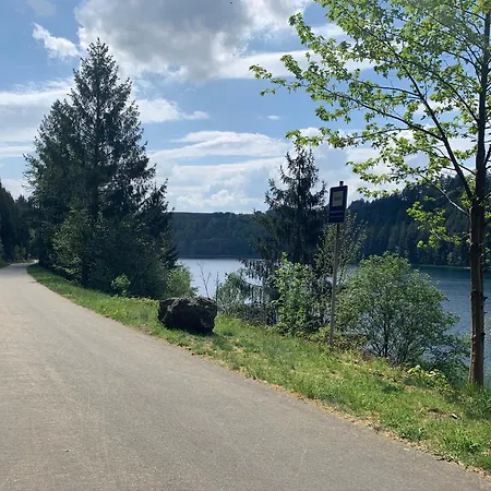 Auszeit Ferienhaus Lichtenberg Mit Sauna Am Frankenwaldsee, Kamin, Klima, Garten 아파트 *