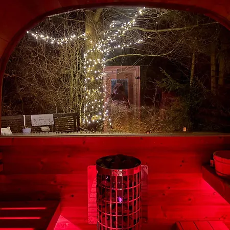 아파트 Auszeit Ferienhaus Lichtenberg Mit Sauna Am Frankenwaldsee, Kamin, Klima, Garten *